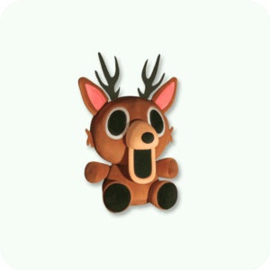 The Deer Plush Cute Version